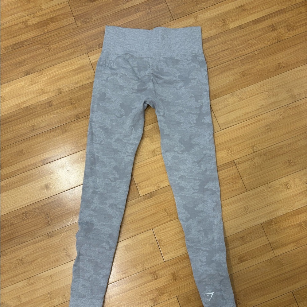 Gymshark Gray Camo Leggings